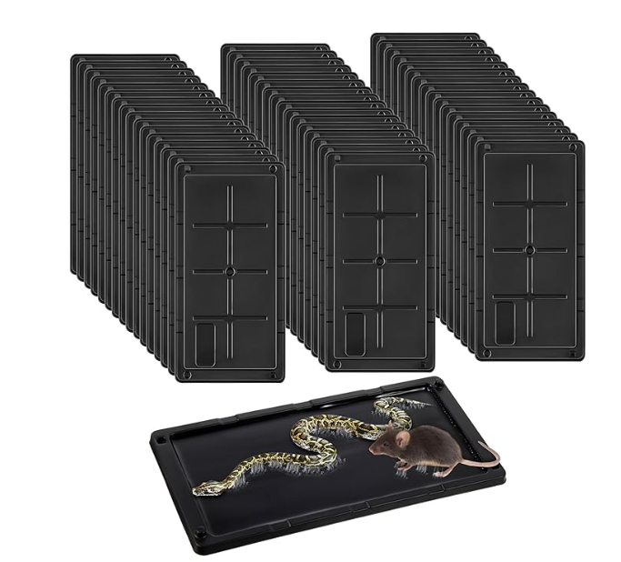 Qualirey 48 Pack Glue Traps for Rats and Snakes